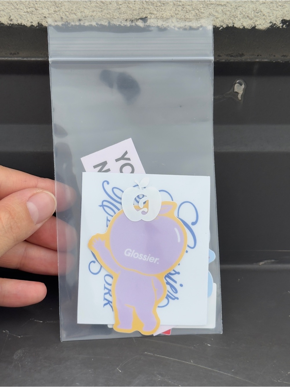 Glossier I ❤️ NY Sticker Pack